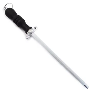 Beille 12 Inch Steel Sharpening Rod for Knives Knife Sharpeners Kitchen Gadgets - Picture 1 of 9