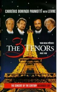 3 TENORS PARIS 1998 DVD CARRERAS DOMINGO PAVAROTTI LEVINE REGION 1 PLAYERS ONLY!