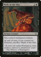 Magic MTG Tradingcard Betrayers of Kamigawa 2005 Mark of the Oni 73/165