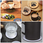  24 Pcs White Neoprene Sublimation Coaster Cup Coasters for Car