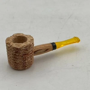 Vintage Missouri Meerschaum? Legend Corn Cob Pipe Straight Short Stubby - Picture 1 of 7