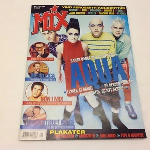 AQUA Band Lene Nystrøm Rene Diff Old Complete Vintage "MIX" Danish Magazine 1997 - Picture 1 of 2