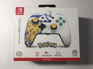 Pikachu High Voltage PowerA Enhanced Wired Controller for Nintendo Switch - New! - Picture 1 of 7
