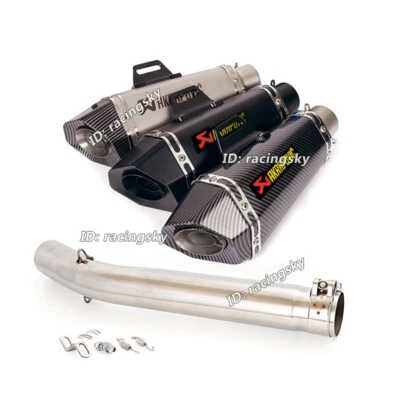 Silenciador silenciador tubo de enlace medio escape escapaje 51 mm para Suzuki GSXR1000 2005 2006 Foto 1 de 4