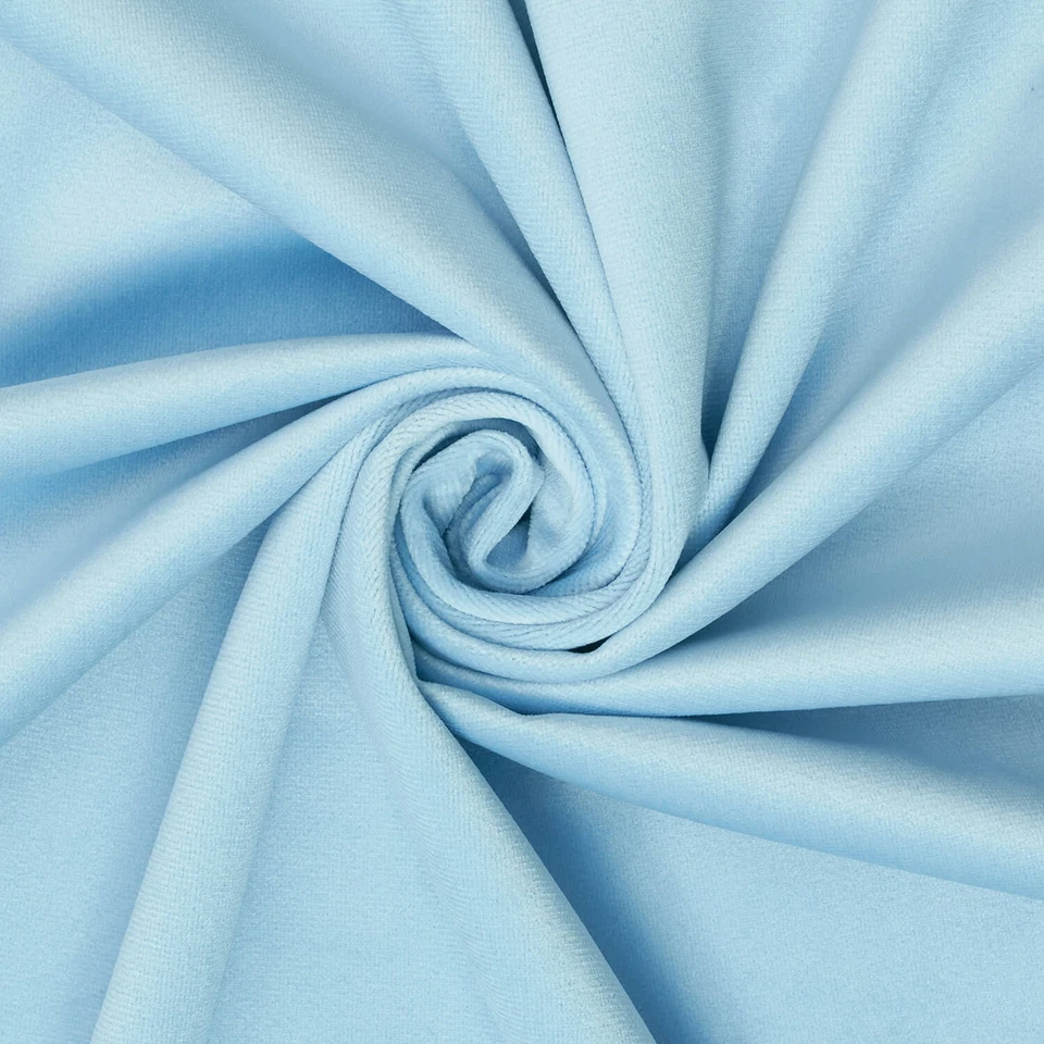 Upholstery Holland Flocking Velvet Polyester 60 Inch Plush Fabric By The Yard - Image 1 of 1