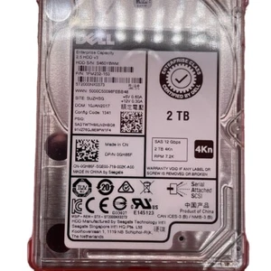 Dell Enterprise GH86F / Seagate ST2000NX0373 2TB 2.5" 12Gbps 7200RPM 4Kn SAS HDD - Picture 1 of 3