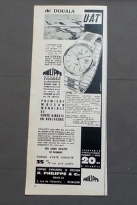PUB WERBUNG ALTE ADVERT CLIPPING 220517 / UHR CHRONOMETER M4 PHILIPPE R - Bild 1 von 1