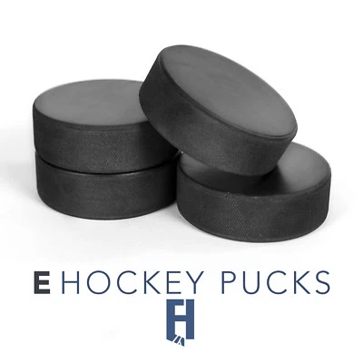 Hockey Pucks Bulk - 4 Hockey Pucks per Case - Official 6 oz. - New