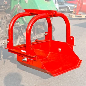 Traktor Schlepper Heckschaufel Schaufel kippbar 3 Punkt Aufnahme mit Kat 1 - Bild 1 von 7