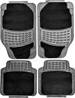 Rubber Car Mats Set To Fit Mazda 121 Set Of 4 Cut To Fit With Carpet Inlay