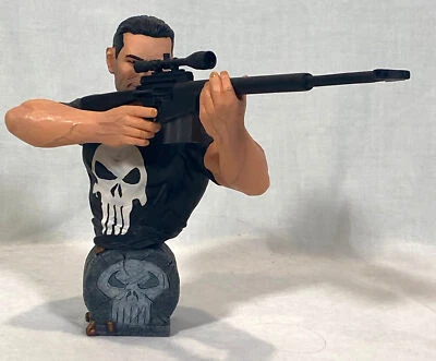 Marvel's The Punisher 6" Marvel Select bust statue #740/4000 w/cert. - Image 1 of 4