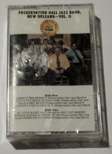 JAZZ PRESERVATION HALL JAZZ BAND NEW ORLEANS VOL. II CASSETTE BRAND NEW SEALED - Picture 1 of 1