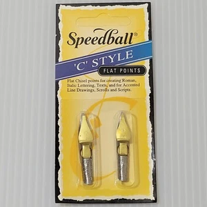 Speedball "C" Style Round Points #C4 & C5 - Picture 1 of 3