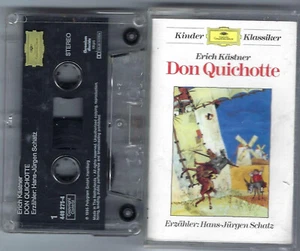 DON QUICHOTTE , Erich Kätsner mit Hans Jürgen Schatz - MC Kassette HÖRSPIEL DGG - Picture 1 of 1