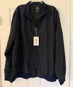 Wantdo Herren Full Zip Navy Windbreaker Jacke, Gr. 2XL - Bild 1 von 5