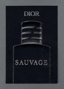 Carte publicitaire - advertising card - Sauvage de Christian Dior - Picture 1 of 1