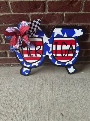 Merica’ Door Hanger - Image 1 of 3