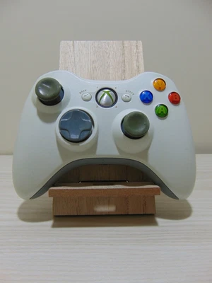 Controller Microsoft Xbox 360 Bianco-Originale Usato Testato 100% Funzionante - Immagine 1 di 3