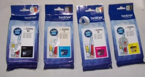 4 cartuchos originales Brother LC3339XL negros, cian, mag, amarillos para MFC-J5845DW ++ - Imagen 1 de 1