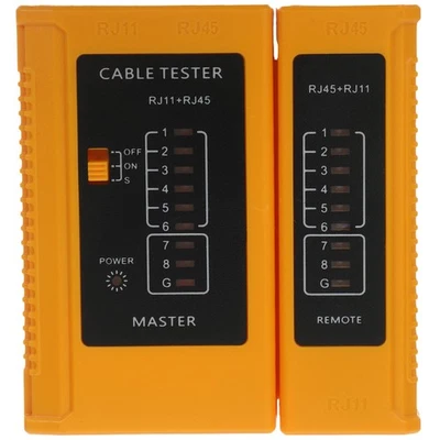 LAN-Kabel-Ethernet-Kabel-Tester RJ45 RJ11 Netzwerkkabel-Tester-Kabel-Tracer - Bild 1 von 4
