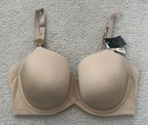 NWT Wacoal Ultimate Side Smoother Contour T-Shirt Bra Sz 36 DDD Tan Style 853281 - Picture 1 of 9