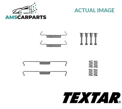 BRAKE DRUM SHOES FITTING KIT REAR 97047400 TEXTAR NEW OE REPLACEMENT - Image 1 of 4