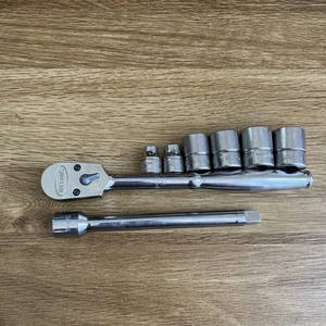 Williams USA Ratchet B-52EHA 3/8" Drive, Extension And Miscellaneous Sockets - Picture 1 of 20