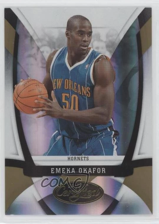 2009-10 Certified Mirror Gold /25 Emeka Okafor #19 - Image 1 of 2