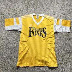 Colorado Foxes 1990s USA APSL A LEAGUE Jersey Soccer Adidas Team Issue Pre MLS - Bild 1 von 11