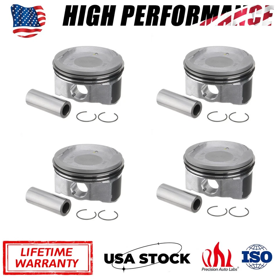 Поршни и кольца для 2007-2013 Toyota Matrix Camry RAV4 Scion tC Lexus 2.4 2AZFE - Изображение 1 из 4