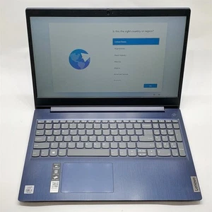 Lenovo IdeaPad 15IML05 Laptop i5 10210U 1.60GHZ 15.6" HD 12GB 256GB NVMe Win 11 - Picture 1 of 8