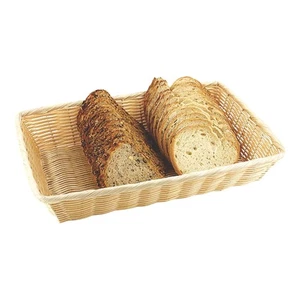 Sambonet Paderno rechteckiger Brotkorb aus Naturkunststoff 41x29x7 cm - Bild 1 von 4