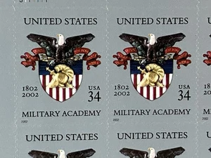 Scott #3560 - US Military Academy - 200th Anniversary - Sheet of 20 - @ 34 cent - Picture 1 of 2
