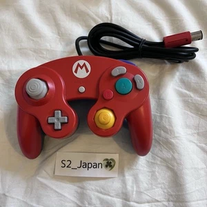 Club Nintendo Official Gamecube Controller  Tested Mario Red Blue Limited Japan - Picture 1 of 7