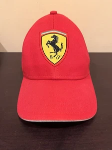 Casquette chapeau homme Ferrari taille unique rouge Scuderia F1 Team Formule 1 Racing neuve sans étiquette - Photo 1/7