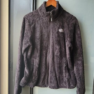 The North Face Damen Osito Fleecejacke Large Full Zip schwarz Taschen flauschig - Bild 1 von 10