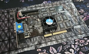 Skywell 3Dfx Magic Twinpower Voodoo Banshee 16MB AGP - Afbeelding 1 van 4