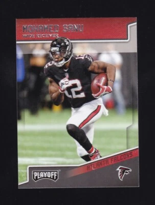 2018 Playoff Mohamed Sanu #11 Atlanta Falcons - Image 1 of 2