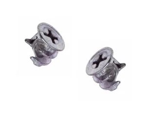 New 24 X Cam Locks Furniture Fittings Nickel 15mm Diameter X 12.0mm Deep - Onest - Picture 1 of 1