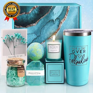 Birthday Gifts for Women Spa Gift Box Set for Mom Sister Friend Wife Bath Set - Picture 1 of 12