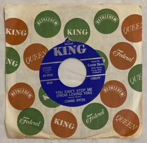 CONNIE DYCUS Rare 60's COUNTRY 7" 45 RPM Vinyl KING RECORDS Michigan - Picture 1 of 3