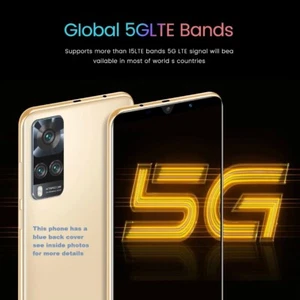 Android Smart Y53S Phone Unlocked 4G 5G 16g Ram 1000GB Storage 1TB Blue (Offer) - Picture 1 of 3