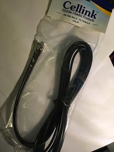 Coaxial Extension LL195 Low-Loss Cable FME-Male to FME-Female x5 Metres. Br/New - Picture 1 of 5