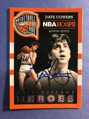 SIGNED DAVE COWENS 2013 PANINI HALL OF FAME HEROES AUTO BASKETBALL - HOF - Image 1 of 3