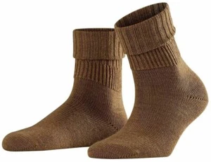 Falke Womens Striggings Rib Socks - Nutmeg Melange Brown - Picture 1 of 1