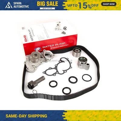Kit de correa de distribución GMB bomba de agua sin tubo de salida apto para Toyota Tundra T100 5VZFE Foto 1 de 4