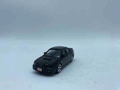 MODELLINO AUTO SUBARU IMPREZA WRX STI NERA - BURAGO - SCALA 1:43 NO BOX - Immagine 1 di 4