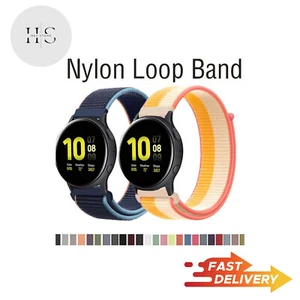 Nylon Loop Band For Samsung Galaxy Watch Huawei Watch & Amazfit - Picture 1 of 31