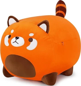 Red Panda Plush 16" Red Panda Plush Pillow Stuffed Animals Orange Panda Plushie - Picture 1 of 8