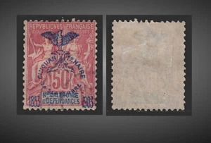 1903 NEW CALEDONIA LIGHT USED JUBILEE ISSUE 50C CARMINE-ROSE SCT. 78 MI.75 - Picture 1 of 1